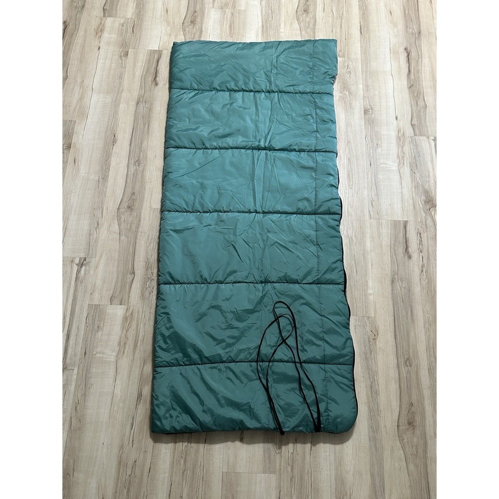 Vintage Kelty Hollofill Sleeping Bag Green Twin Made In USA No Bag - Picture 2 of 5